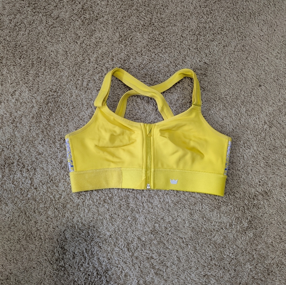 Yellow Shefit Ultimate Sports Bra Size Luxe